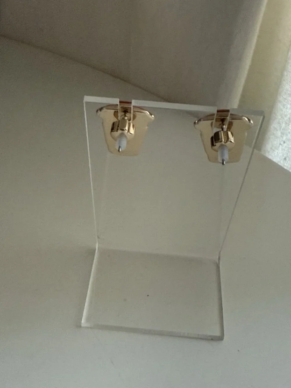 Kate Spade New York Earrings Coffee Cups Stud NEW Gold Tone